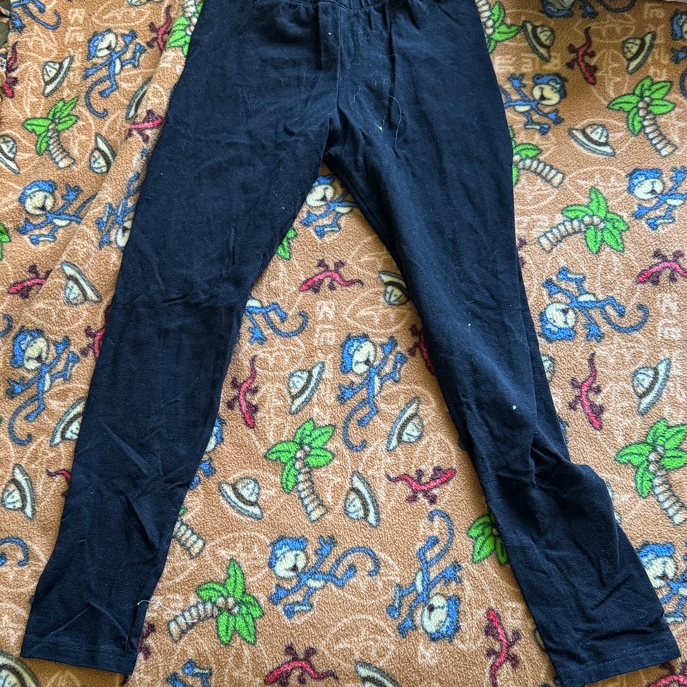 Men's Black Stretch Active Pants